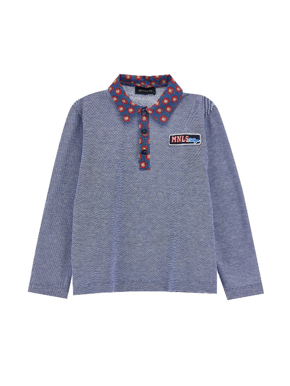 Monnalisa Polo piquet fantasia