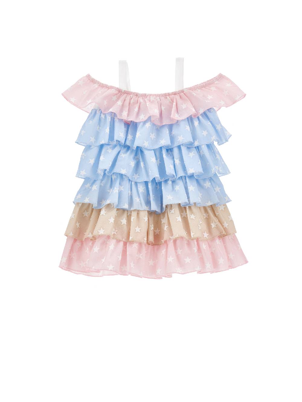 Monnalisa Prendisole in mussola stelle