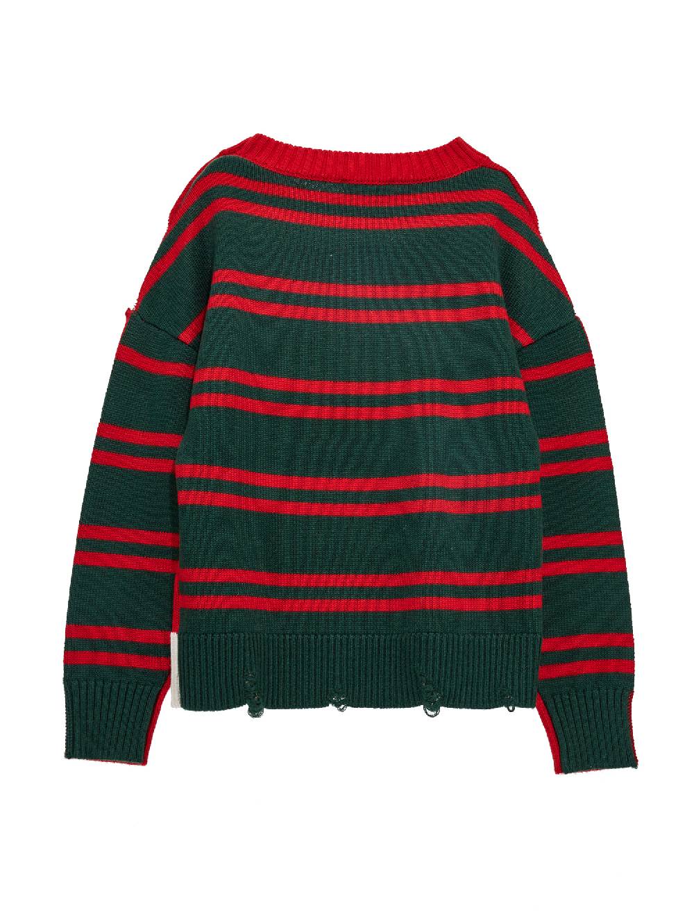 Monnalisa Pull Bicolor Maxiriga