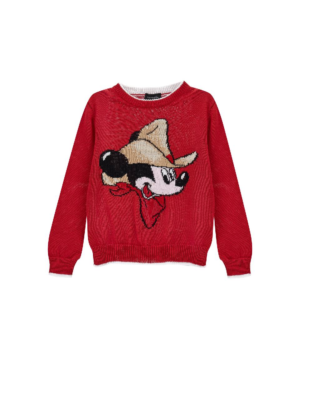 Monnalisa Pull cotone Mickey Mouse