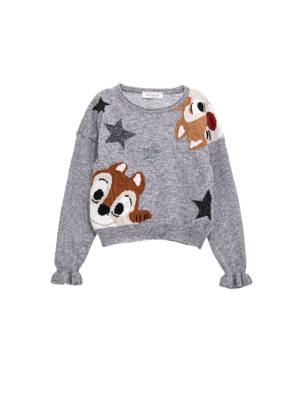 Monnalisa Pull merino Cip e Ciop