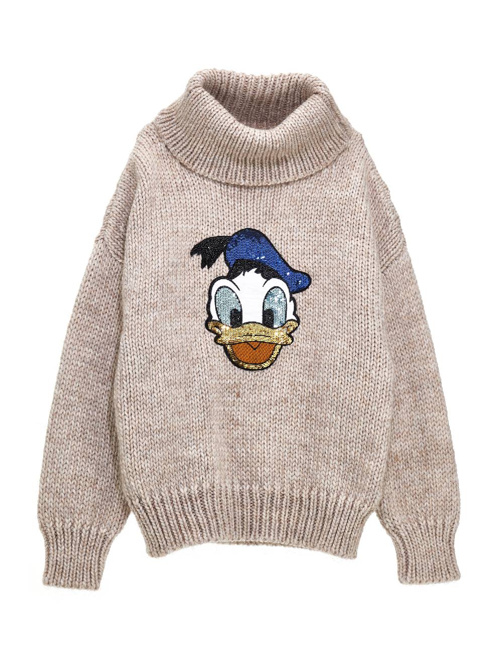 Monnalisa Pull misto alpaca Paperino