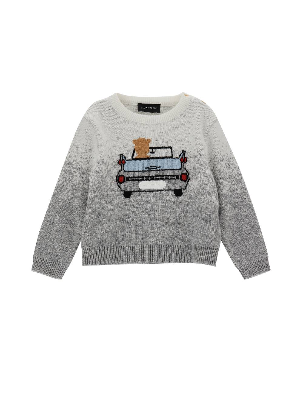 Monnalisa Pull misto cachemire intarsio