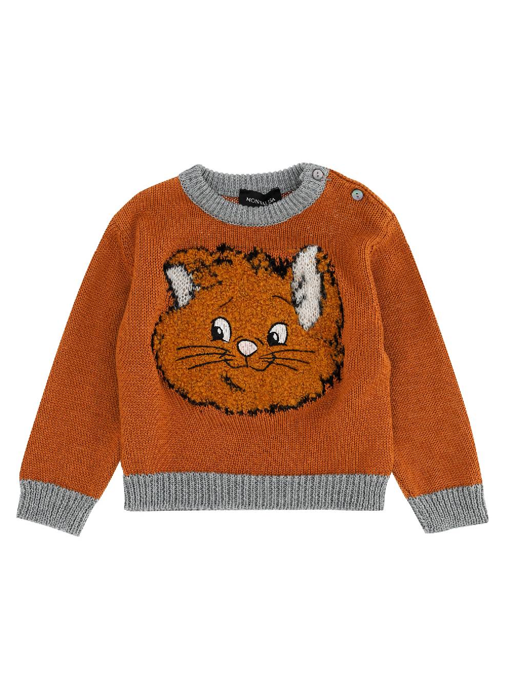 Monnalisa Pullover cotone Aristogatti