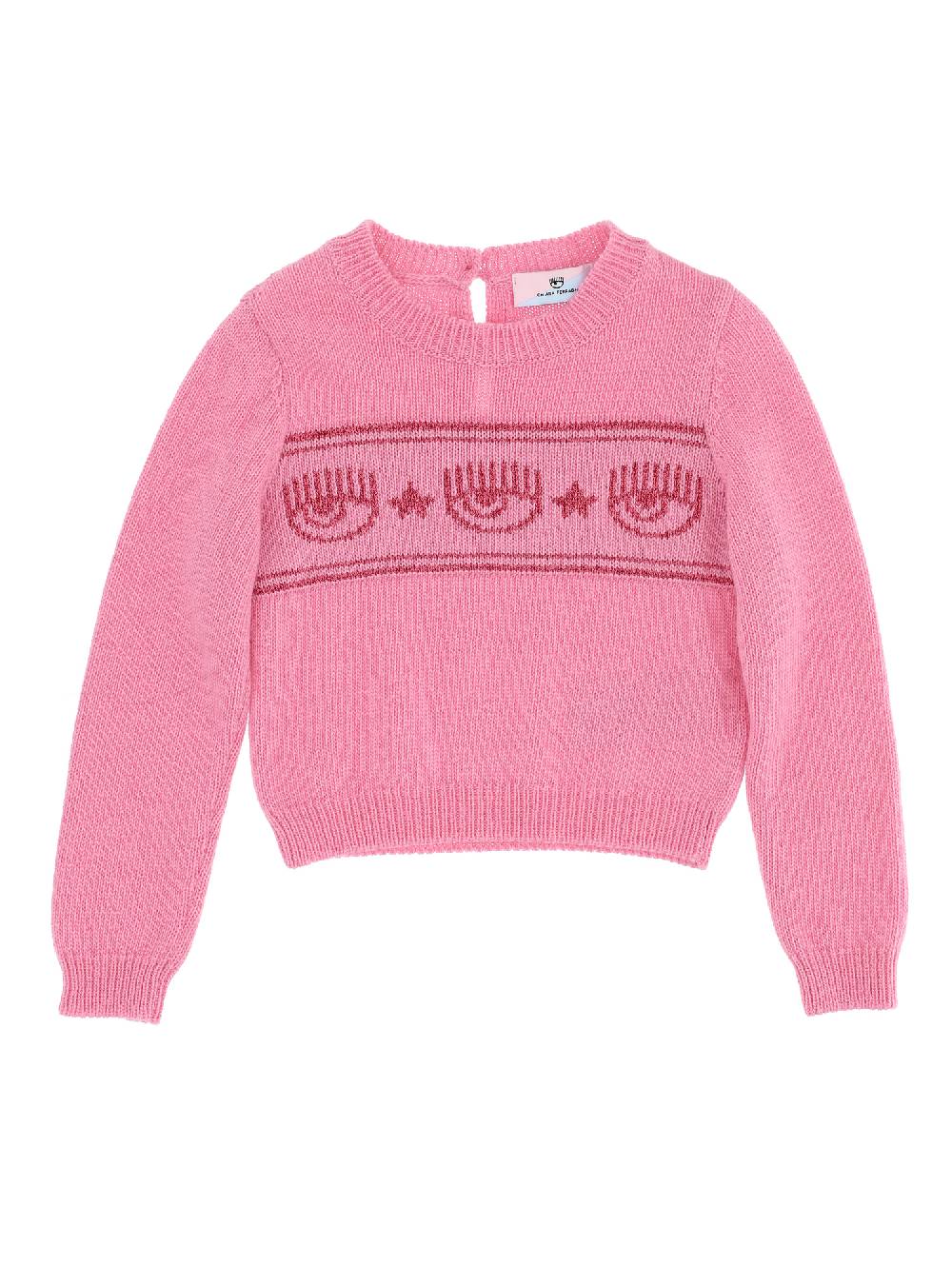 Monnalisa Pullover filato Maxilogomania