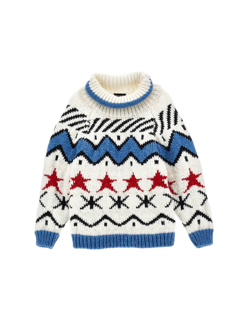 Monnalisa Pullover misto alpaca jacquard