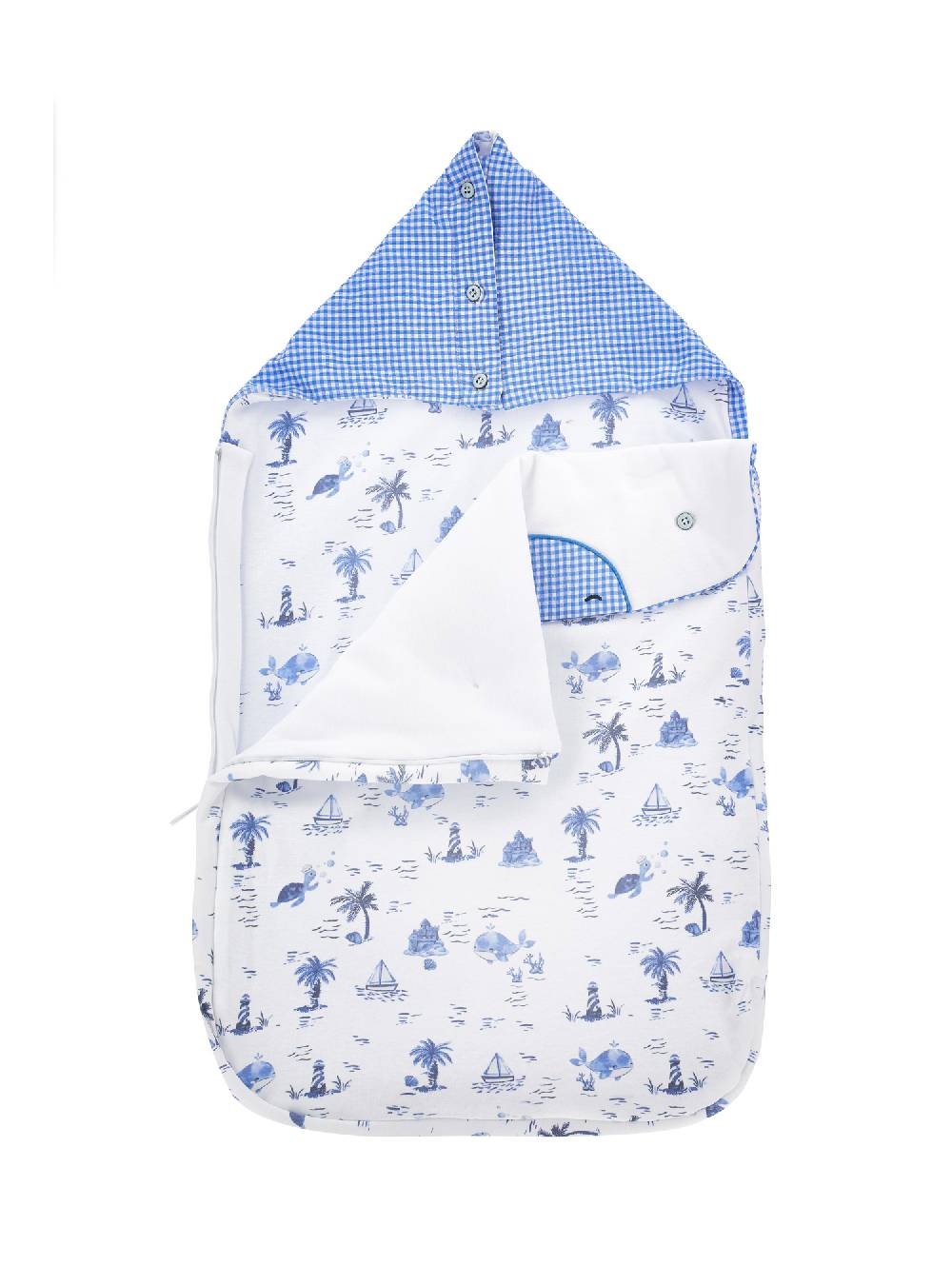 Monnalisa Sacco Nanna Cotone Marine