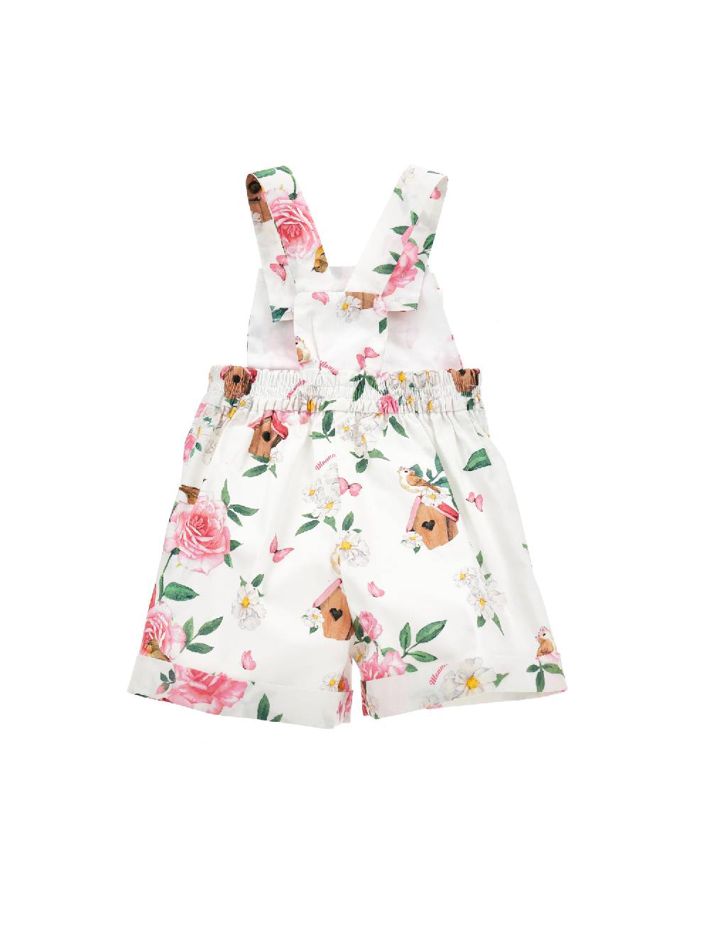 Monnalisa Salopette Popeline Stampato