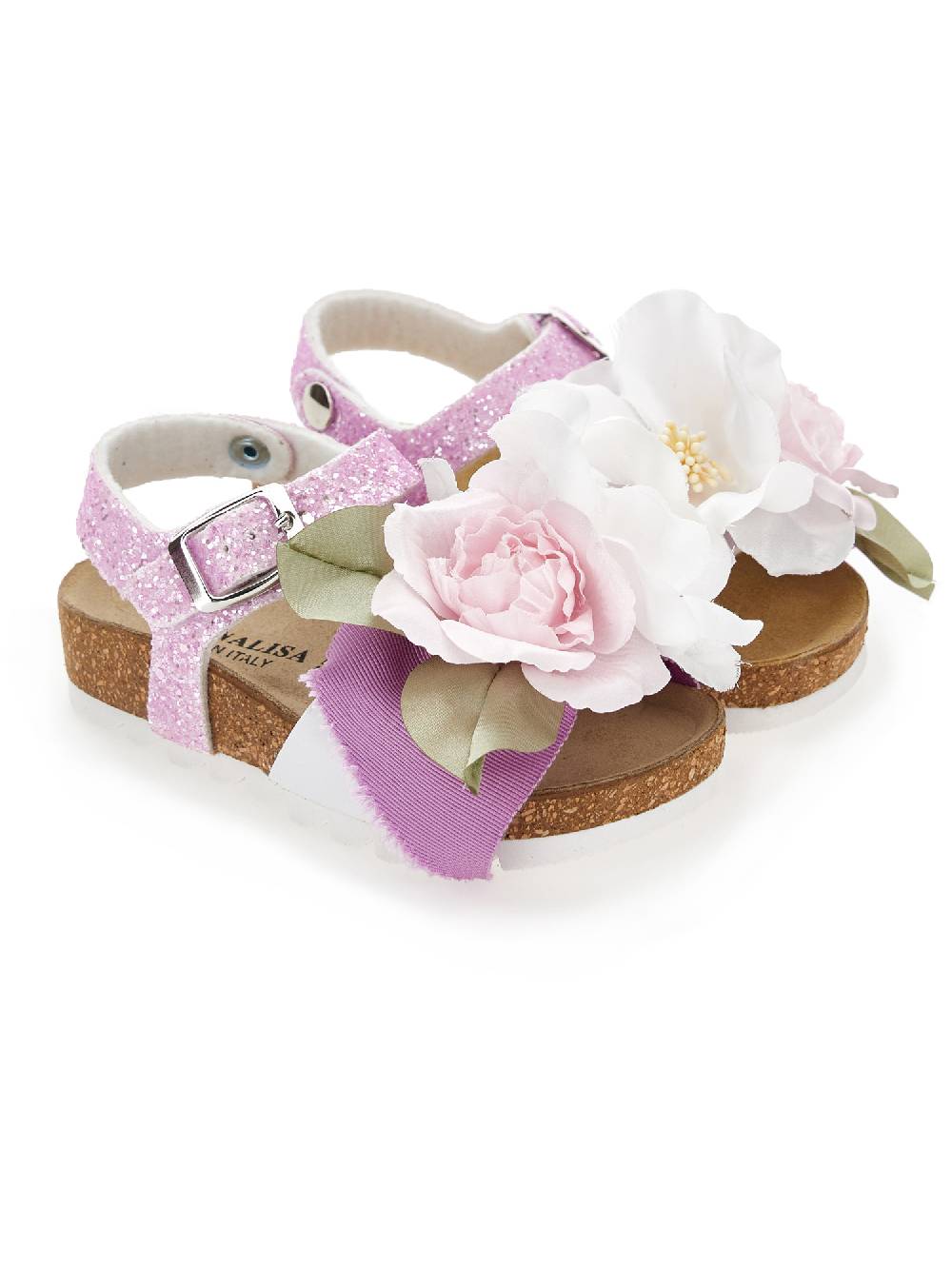 Monnalisa Sandaletti Glitter Maxi Anemoni