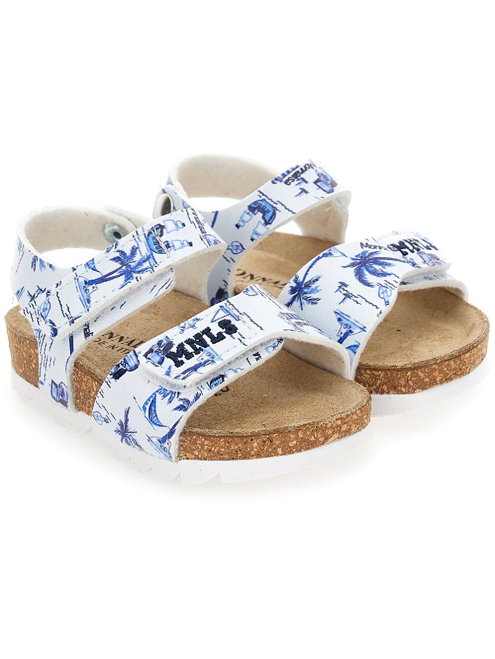 Monnalisa Sandali Comfort Stampa Marine