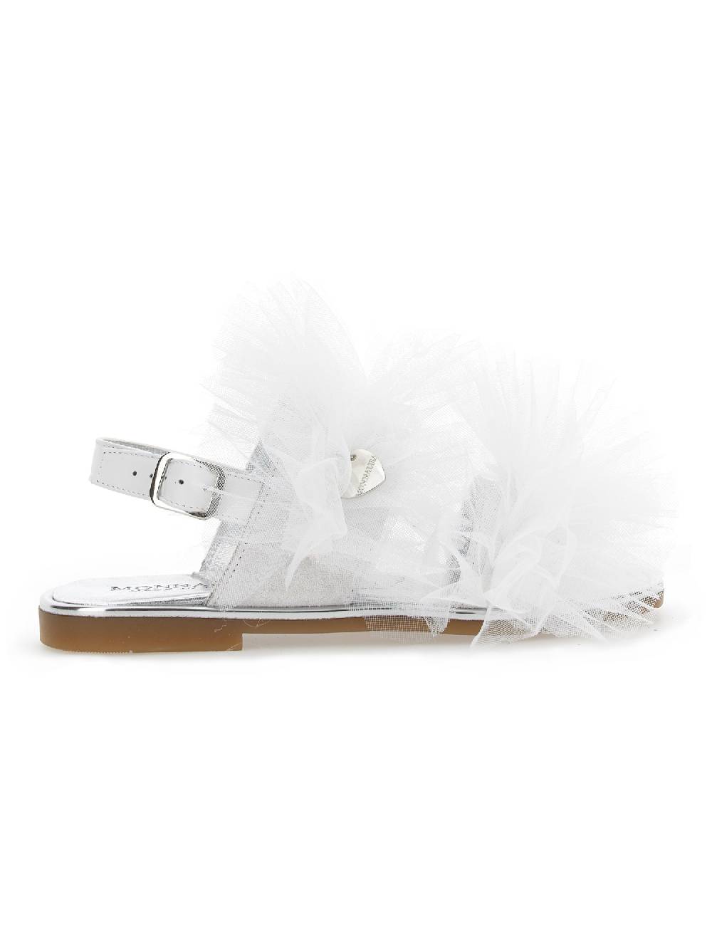 Monnalisa Sandali con rouche tulle