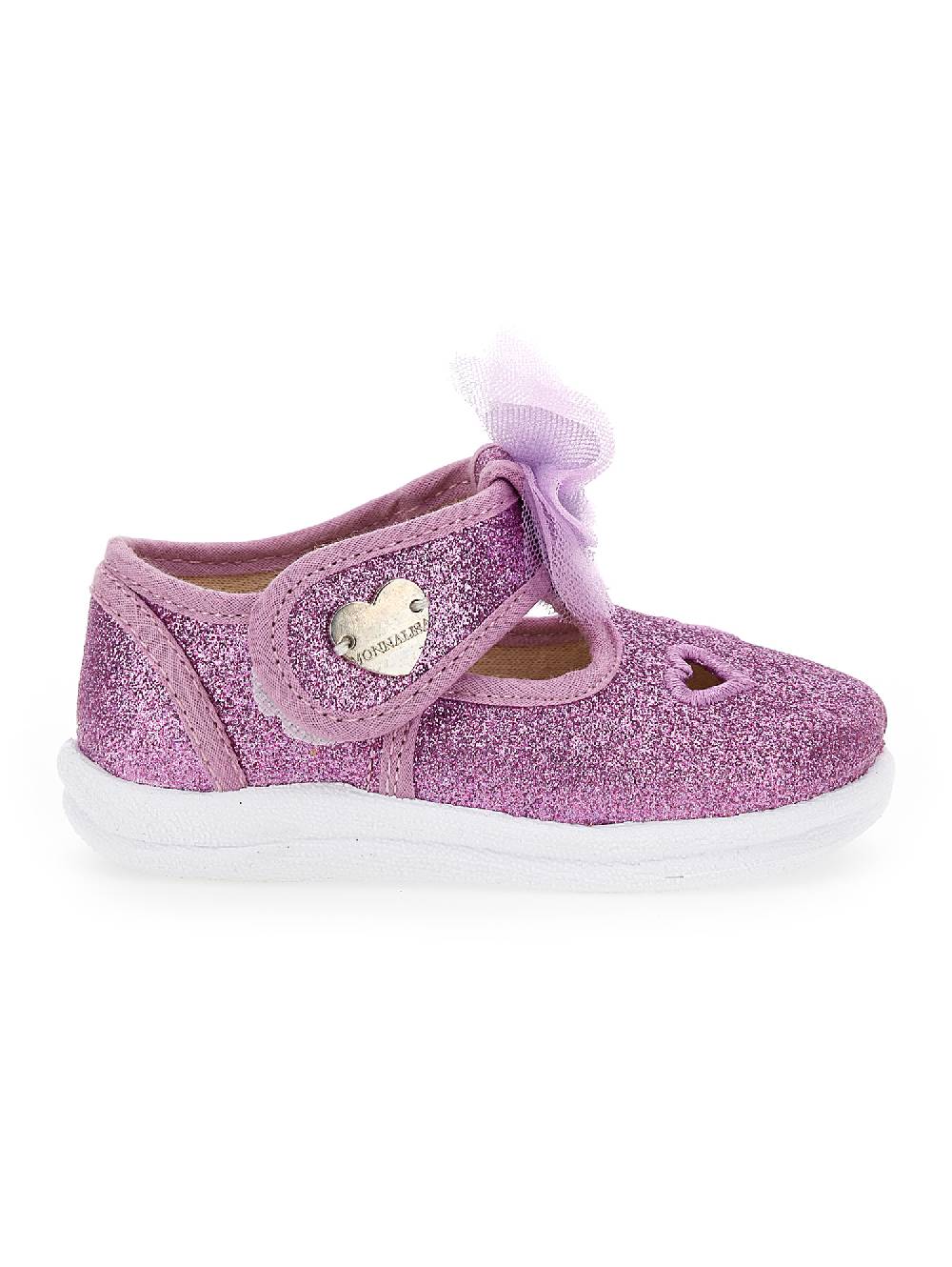 Monnalisa Sandali glitter con farfalla