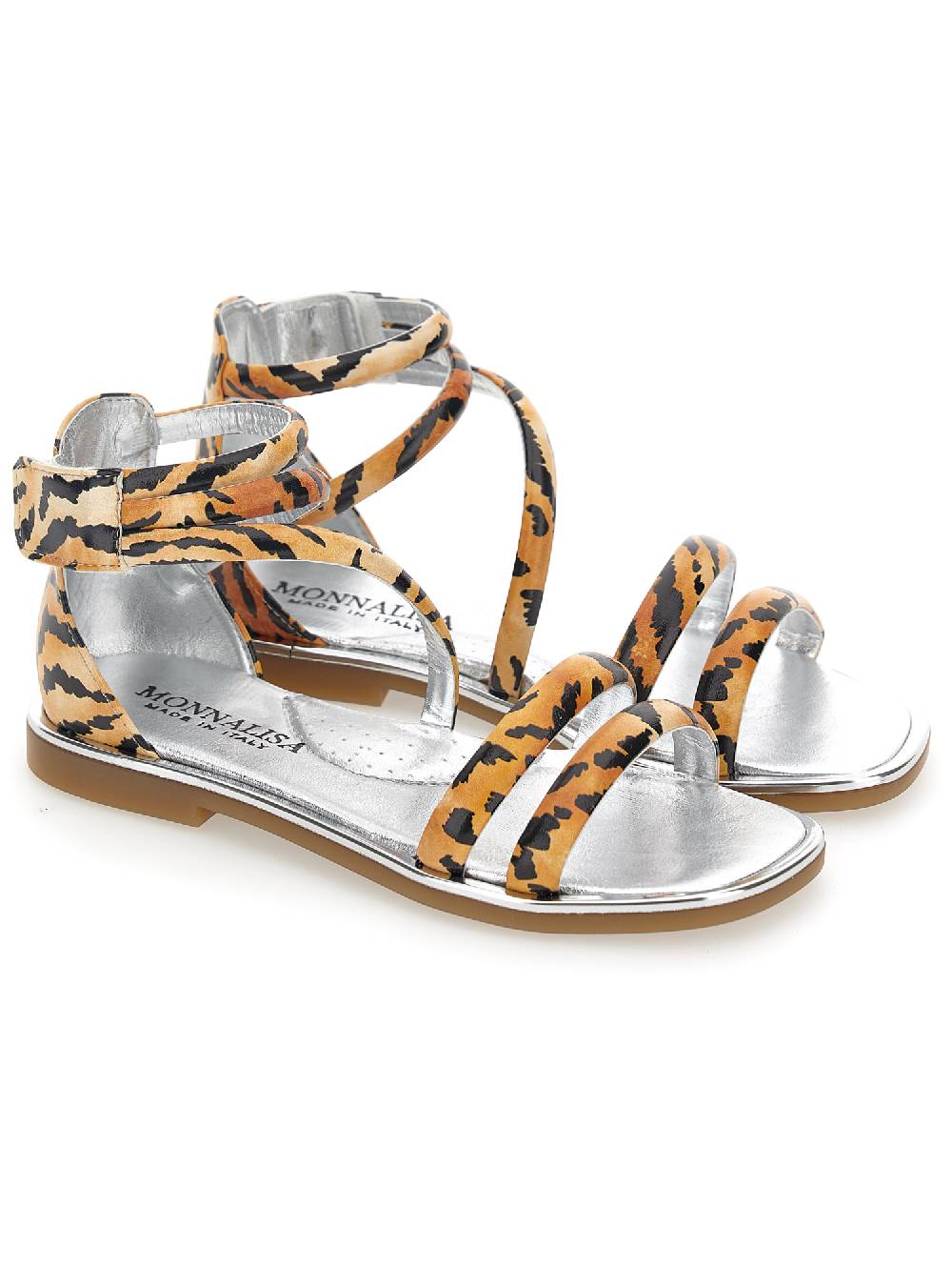 Monnalisa Sandali Stampa Tigrata