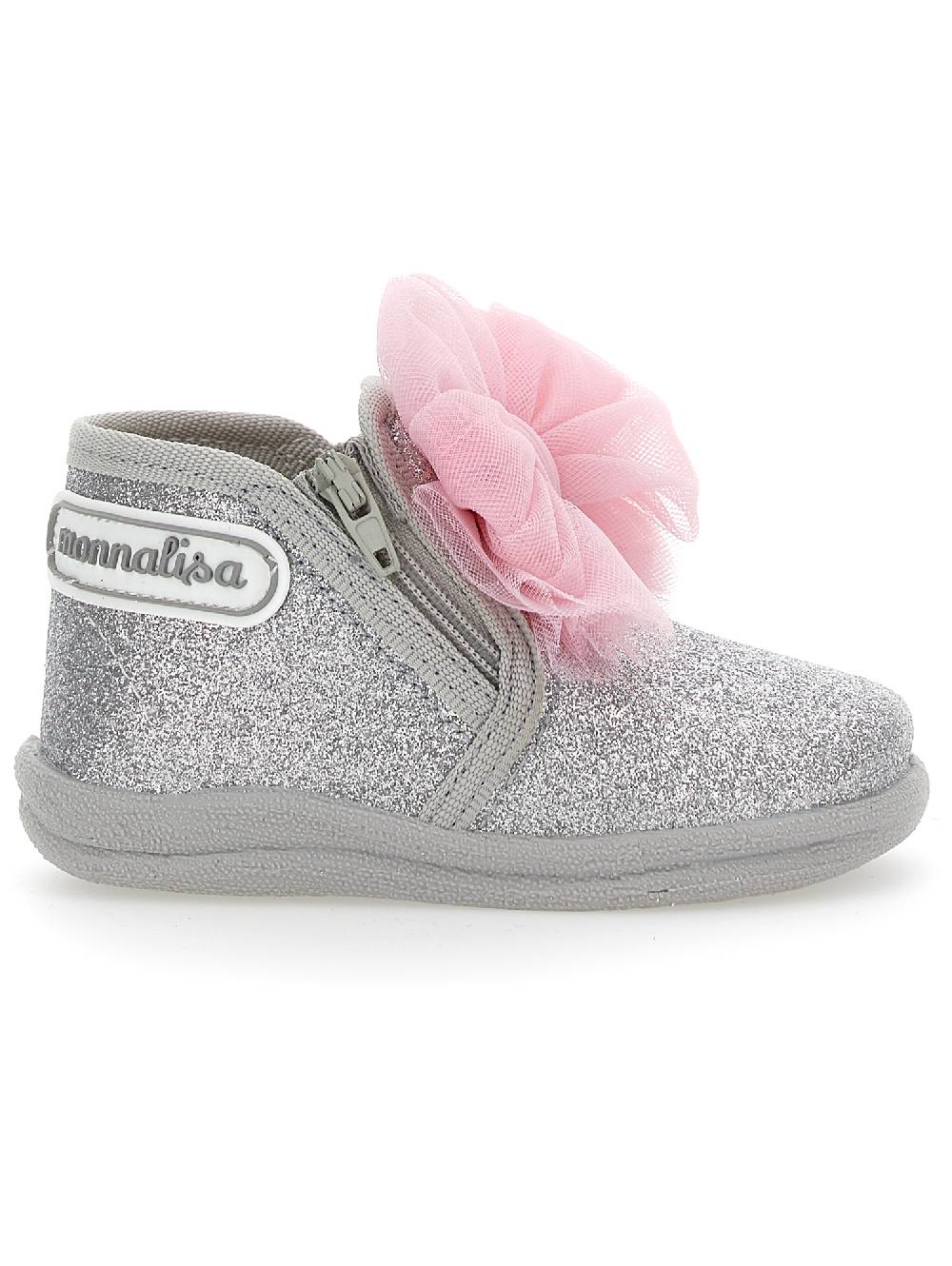 Monnalisa Scarpe alte glitter con fiocchi