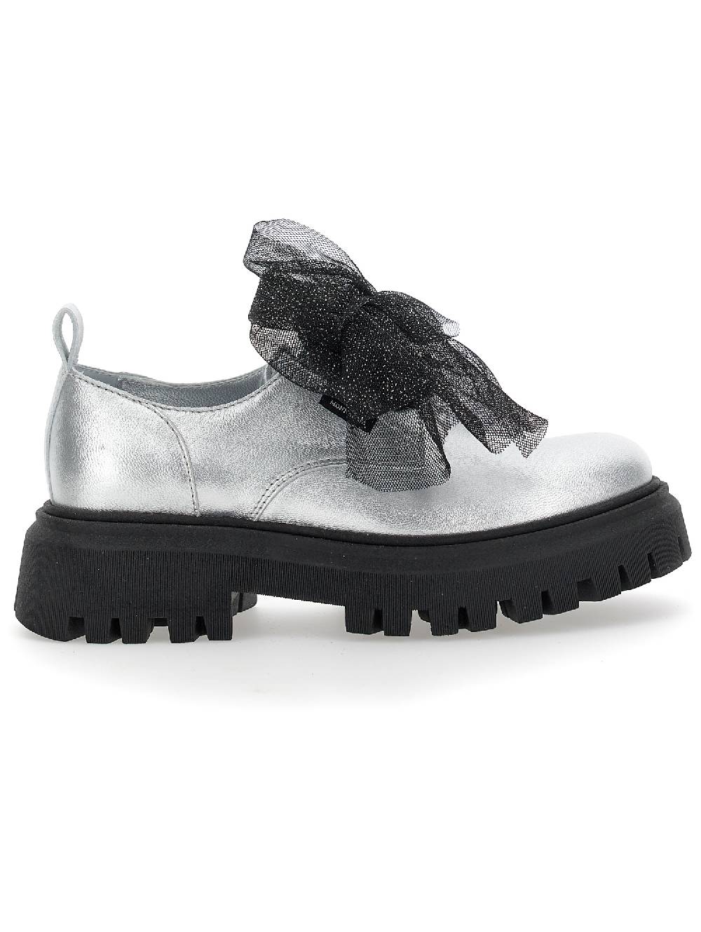 Monnalisa Scarpe modello derby laminate