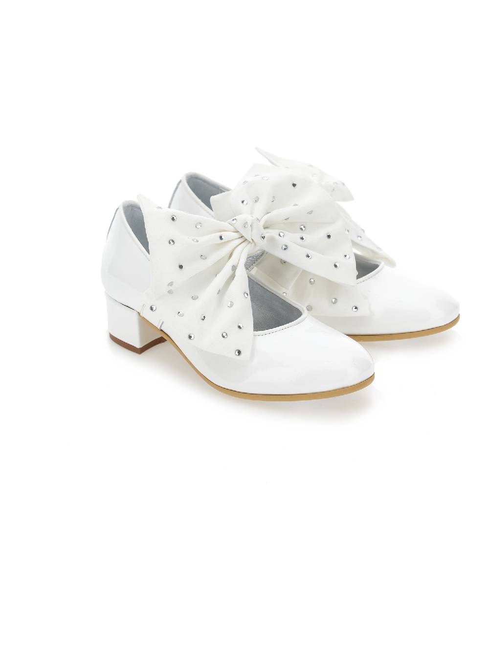 Monnalisa Scarpe Vernice Con Fiocco