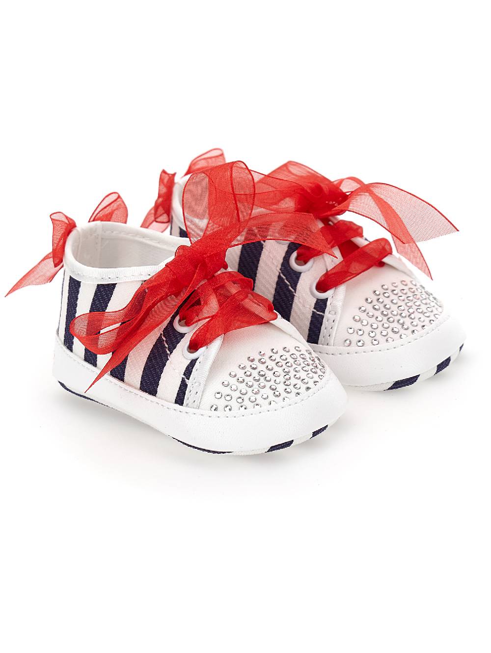 Monnalisa Scarpine Culla Modello Tennis