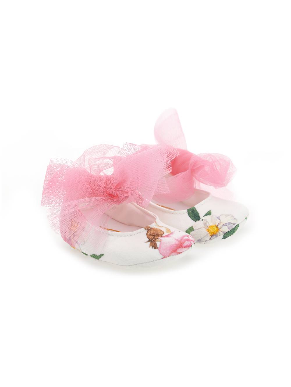 Monnalisa Scarpine Popeline Stampato