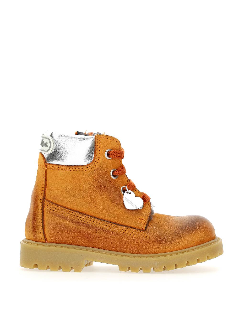 Monnalisa Scarponcini nabuk stringati