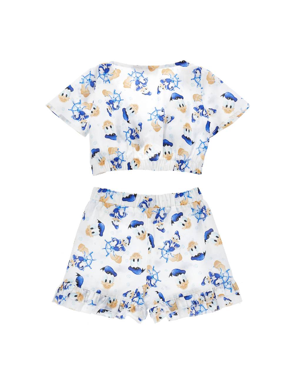 Monnalisa Set Mare Mussola Donald Duck