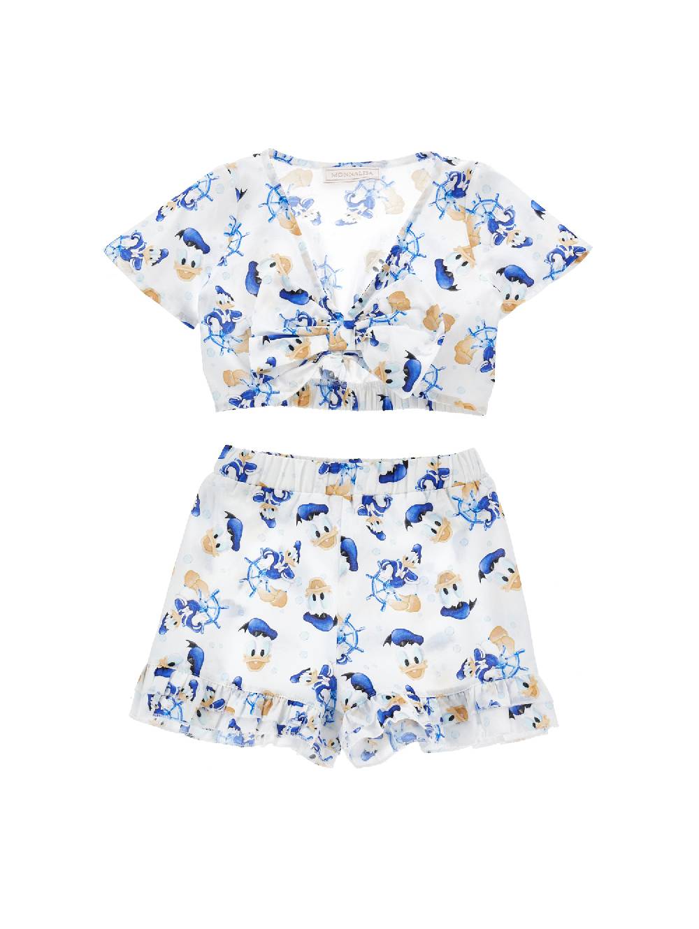 Monnalisa Set mare mussola Donald Duck