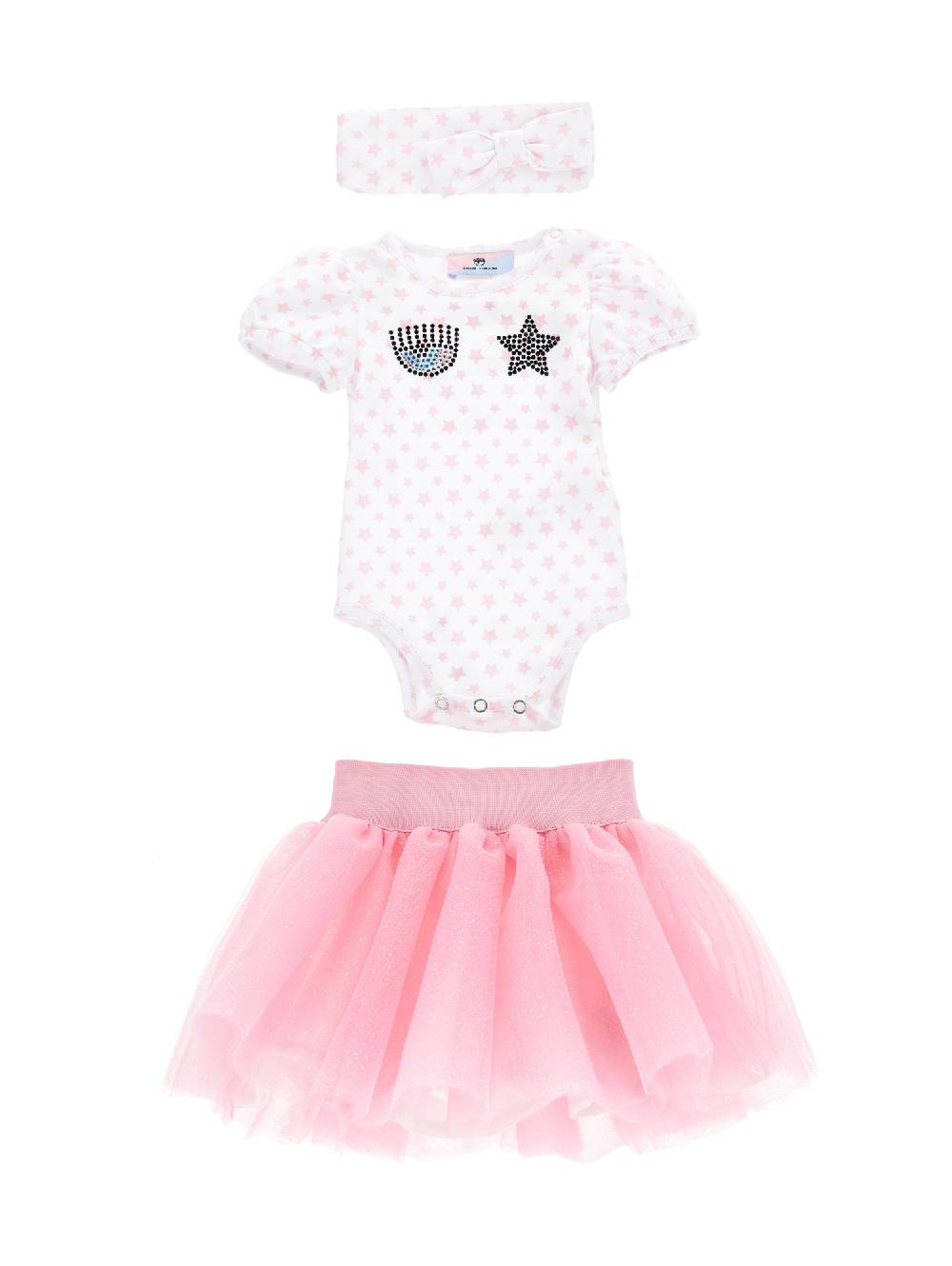 Monnalisa Set Tre Pezzi Stelline Eyestar