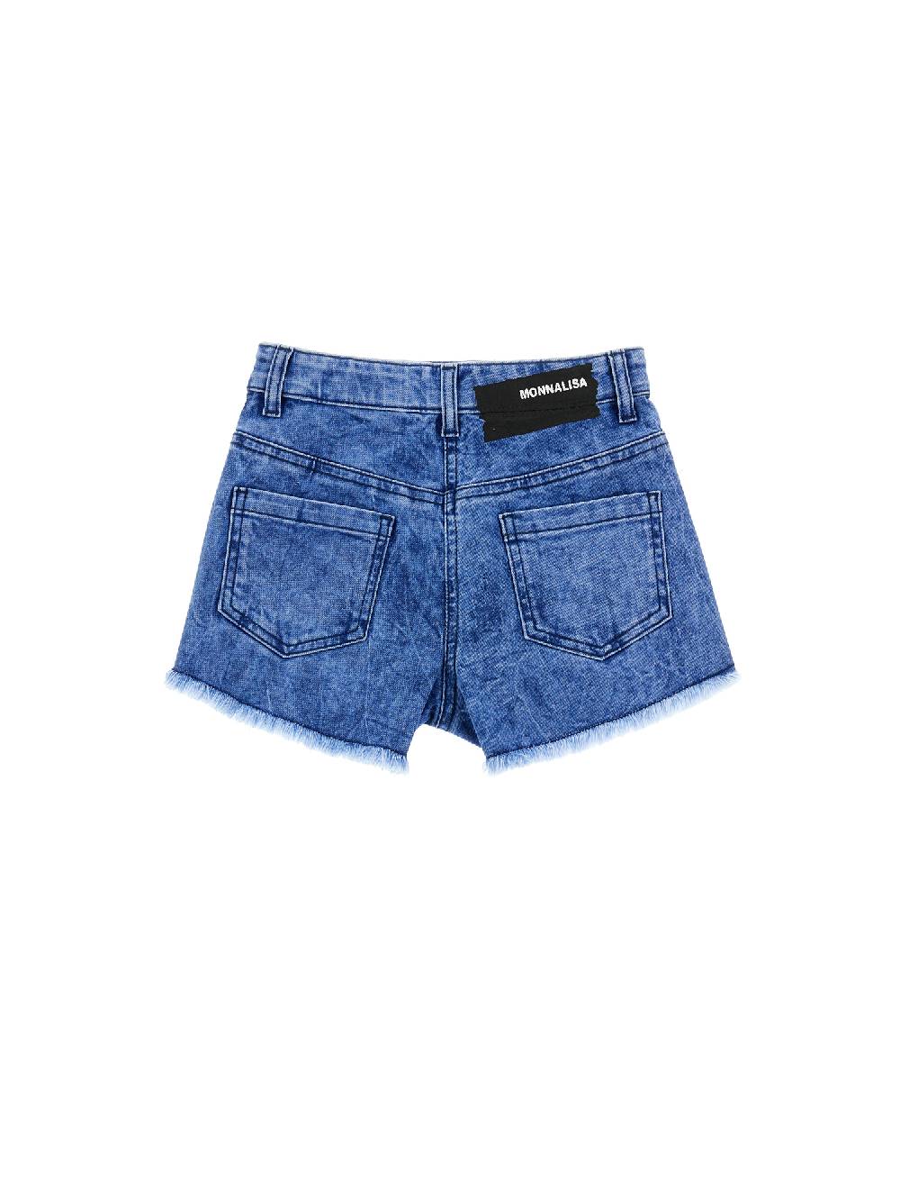 Monnalisa Shorts Cinquetasche Ricamato