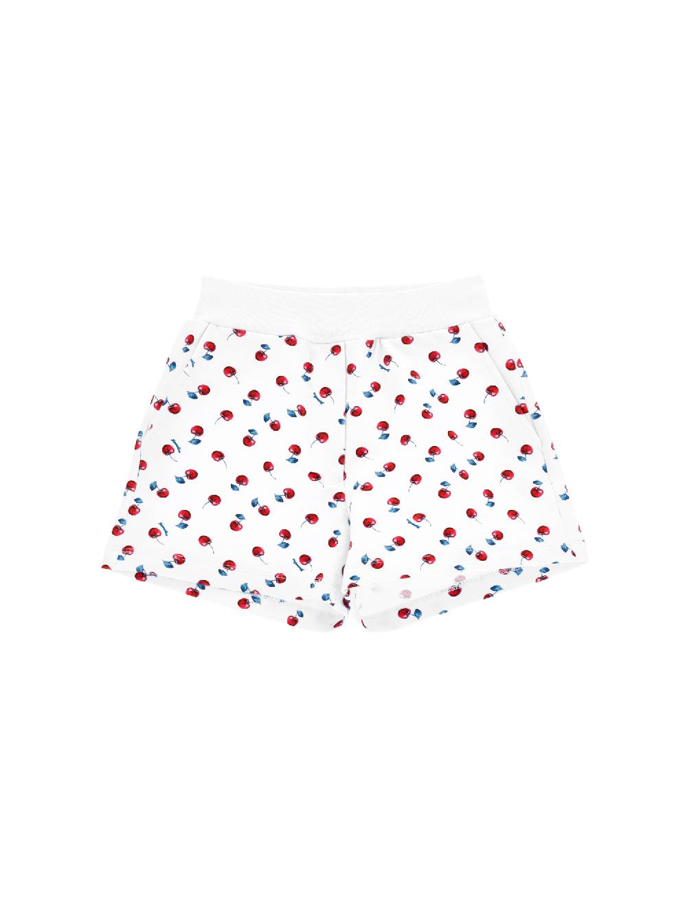 Monnalisa Shorts cotone stampa ciliegie