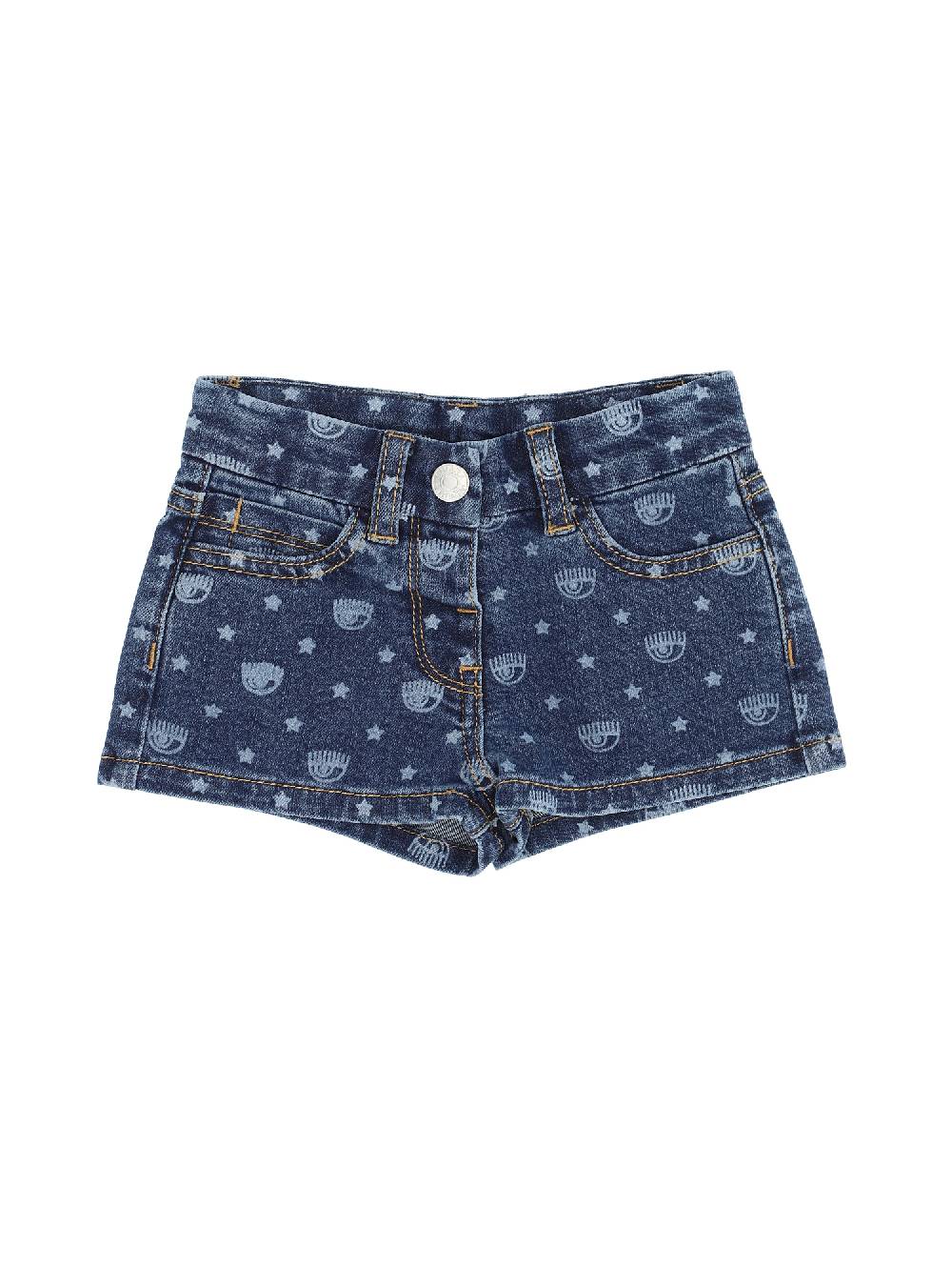 Monnalisa Shorts denim Logomania