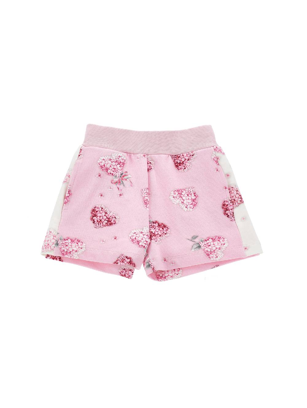 Monnalisa Shorts felpa con fiori