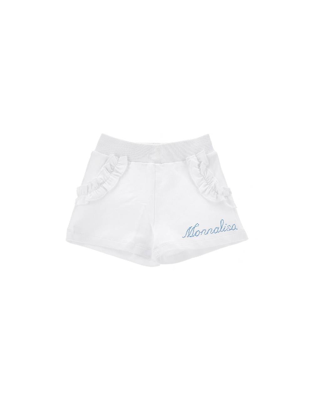 Monnalisa Shorts felpa con rouches