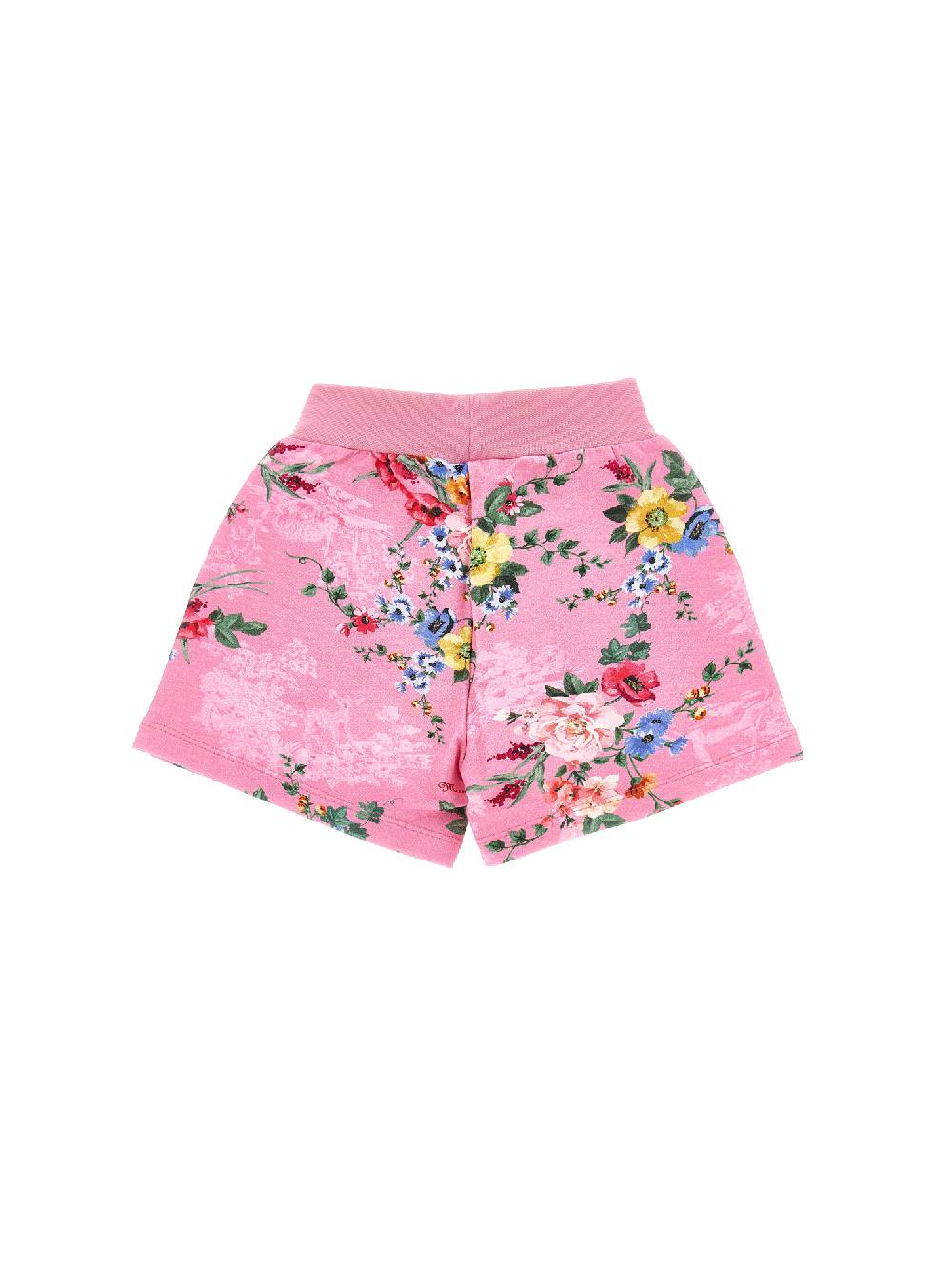 Monnalisa Shorts Felpa Fiori