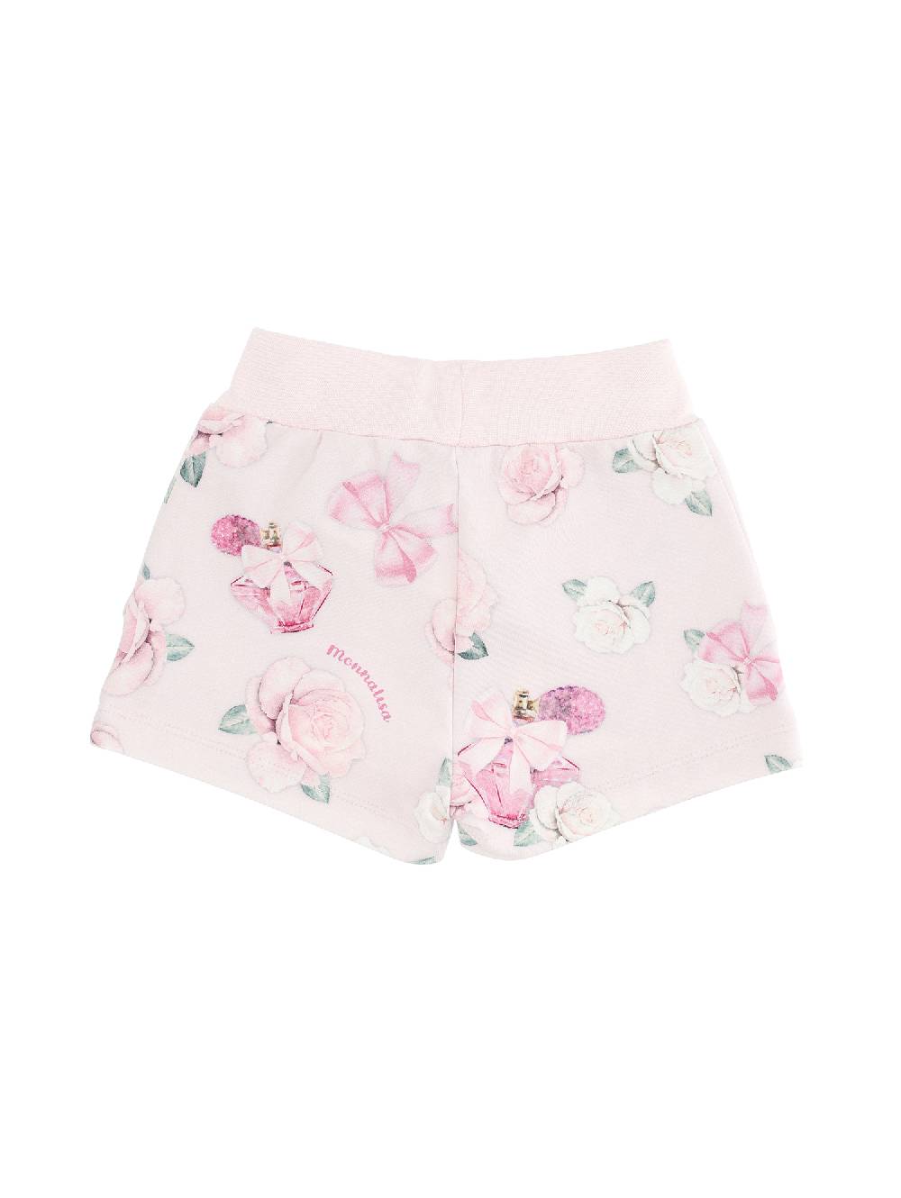 Monnalisa Shorts Felpa Rose
