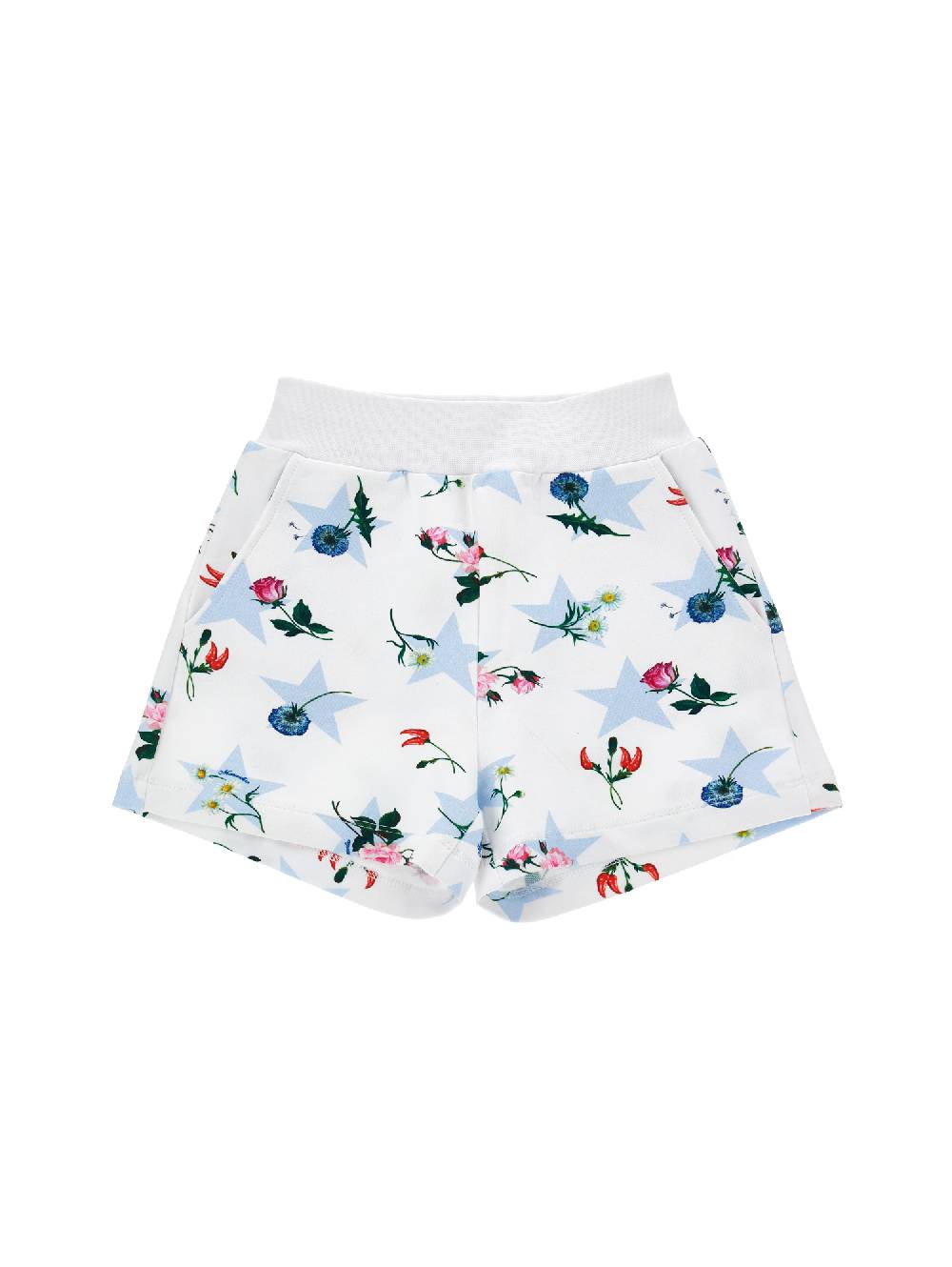 Monnalisa Shorts felpa stampa stelle