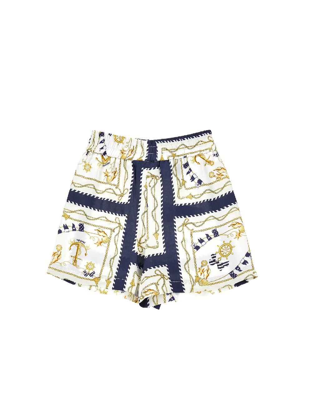 Monnalisa Shorts rasetto marinière