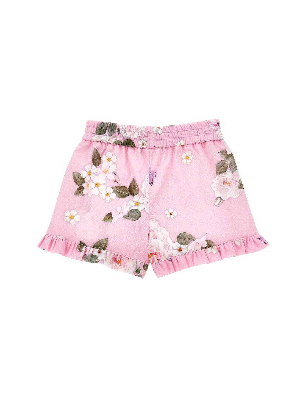 Monnalisa Shorts Stampa Bouquet