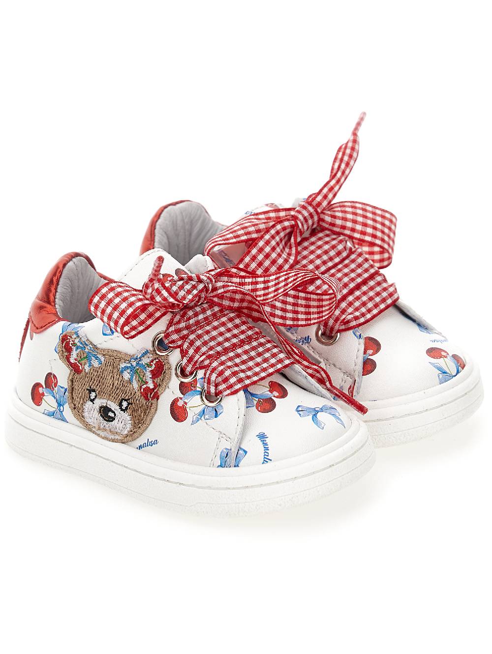 Monnalisa Sneakers Ciliegie Con Orsetto
