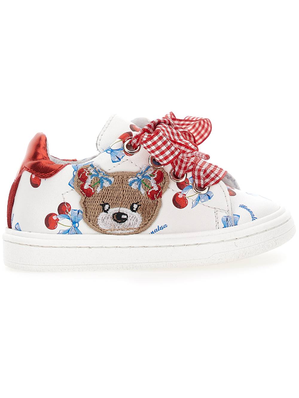 Monnalisa Sneakers ciliegie con orsetto