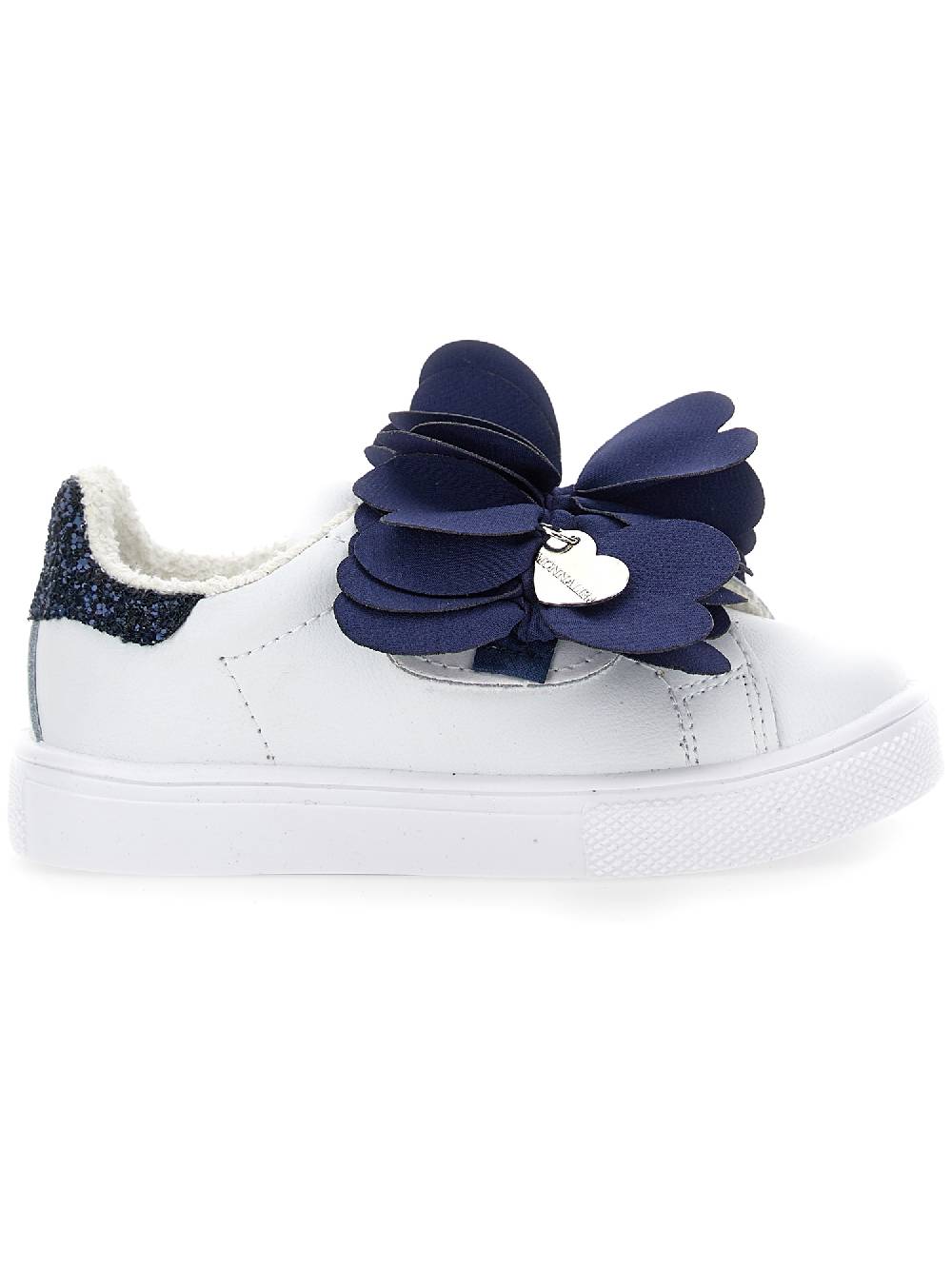 Monnalisa Sneakers con petali in tessuto
