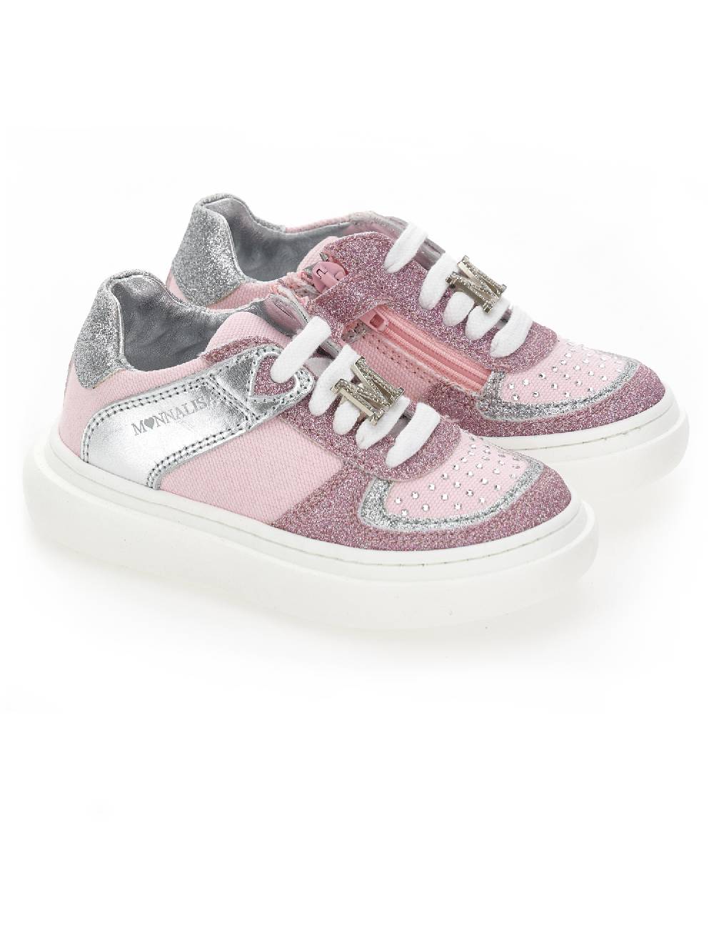 Monnalisa Sneakers Glitterate Denim