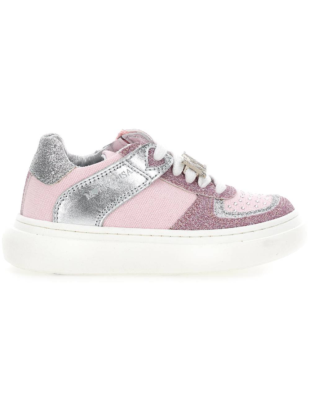 Monnalisa Sneakers glitterate denim