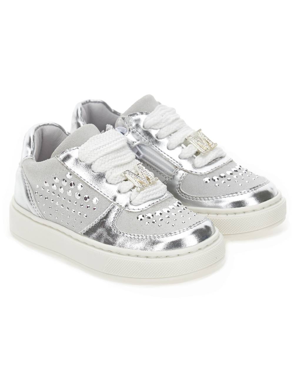 Monnalisa Sneakers Lamina E Strass