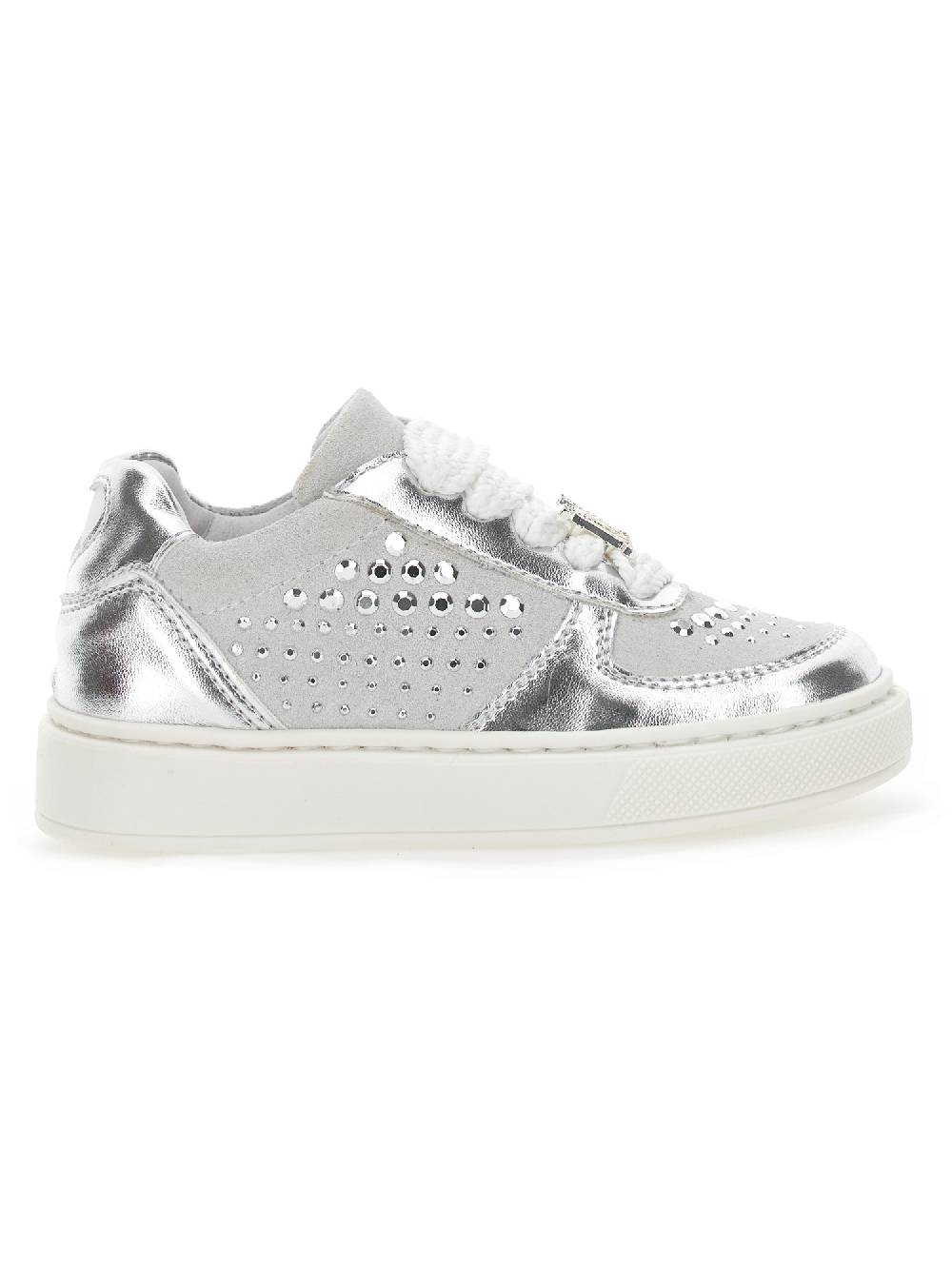 Monnalisa Sneakers lamina e strass