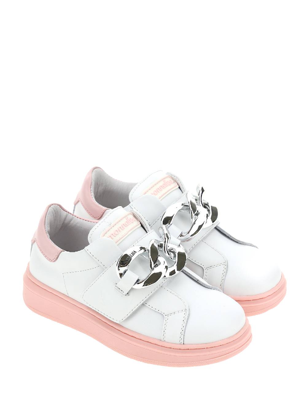Monnalisa Sneakers Nappa Con Catena
