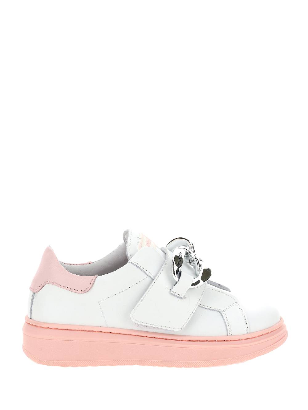 Monnalisa Sneakers nappa con catena