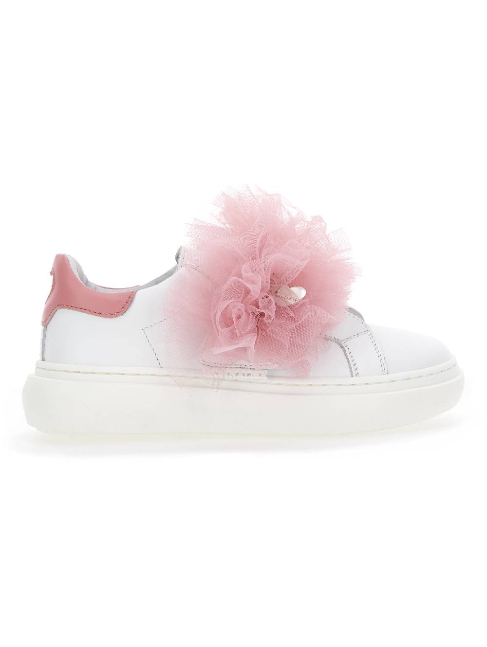 Monnalisa Sneakers nappa e tulle