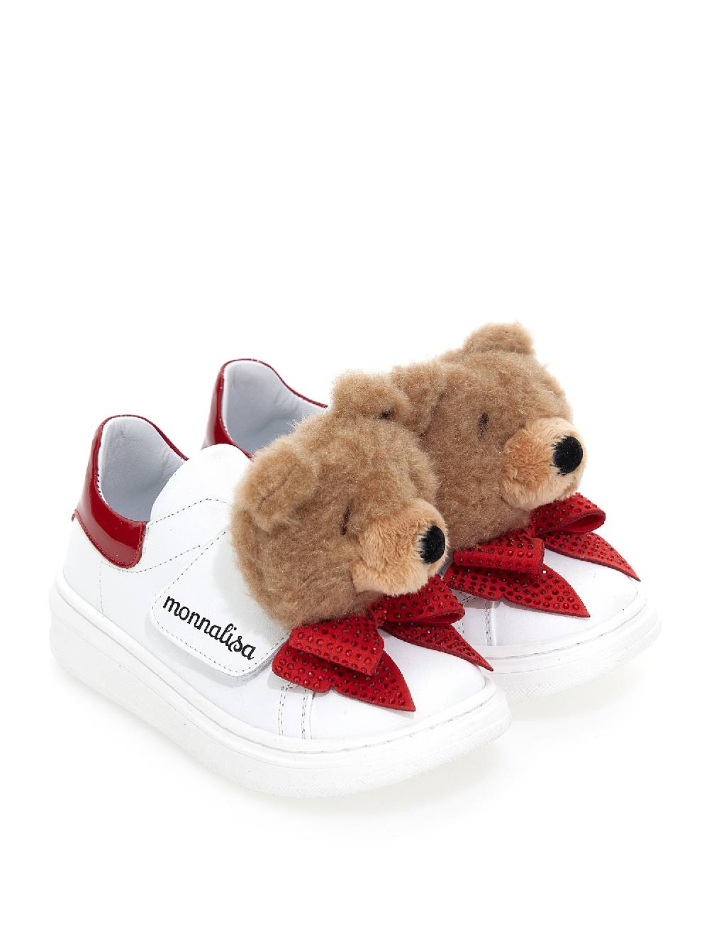 Monnalisa Sneakers Nappa Teddy Fiocco