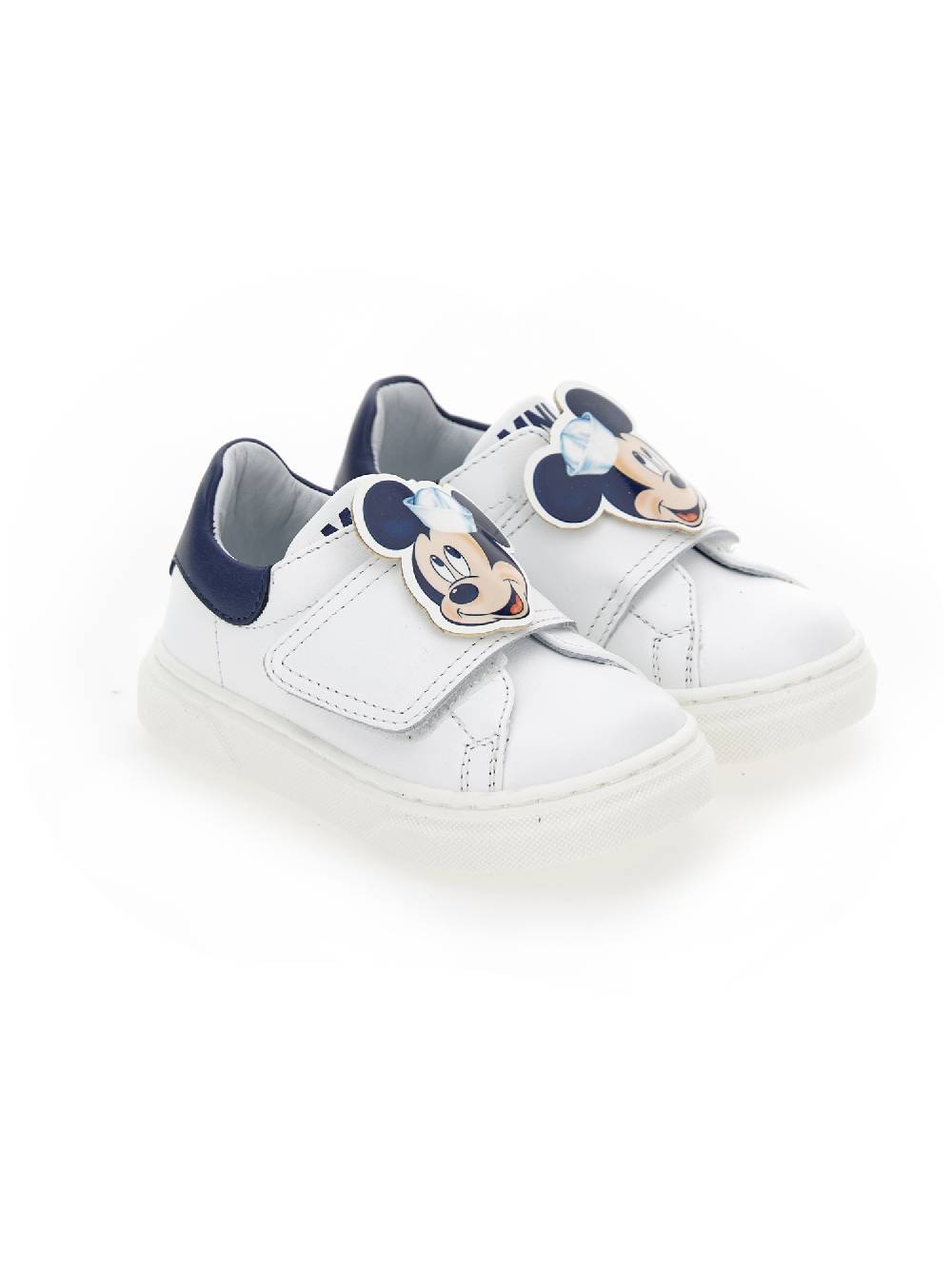 Monnalisa Sneakers Pelle Con Mickey