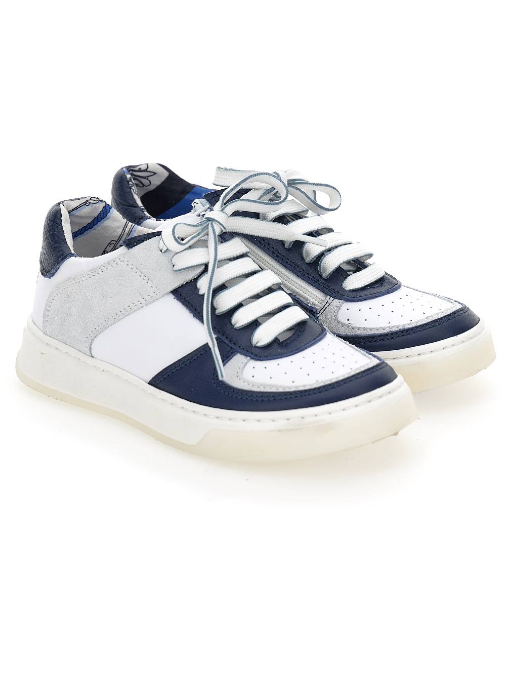 Monnalisa Sneakers Pelle E Crosta