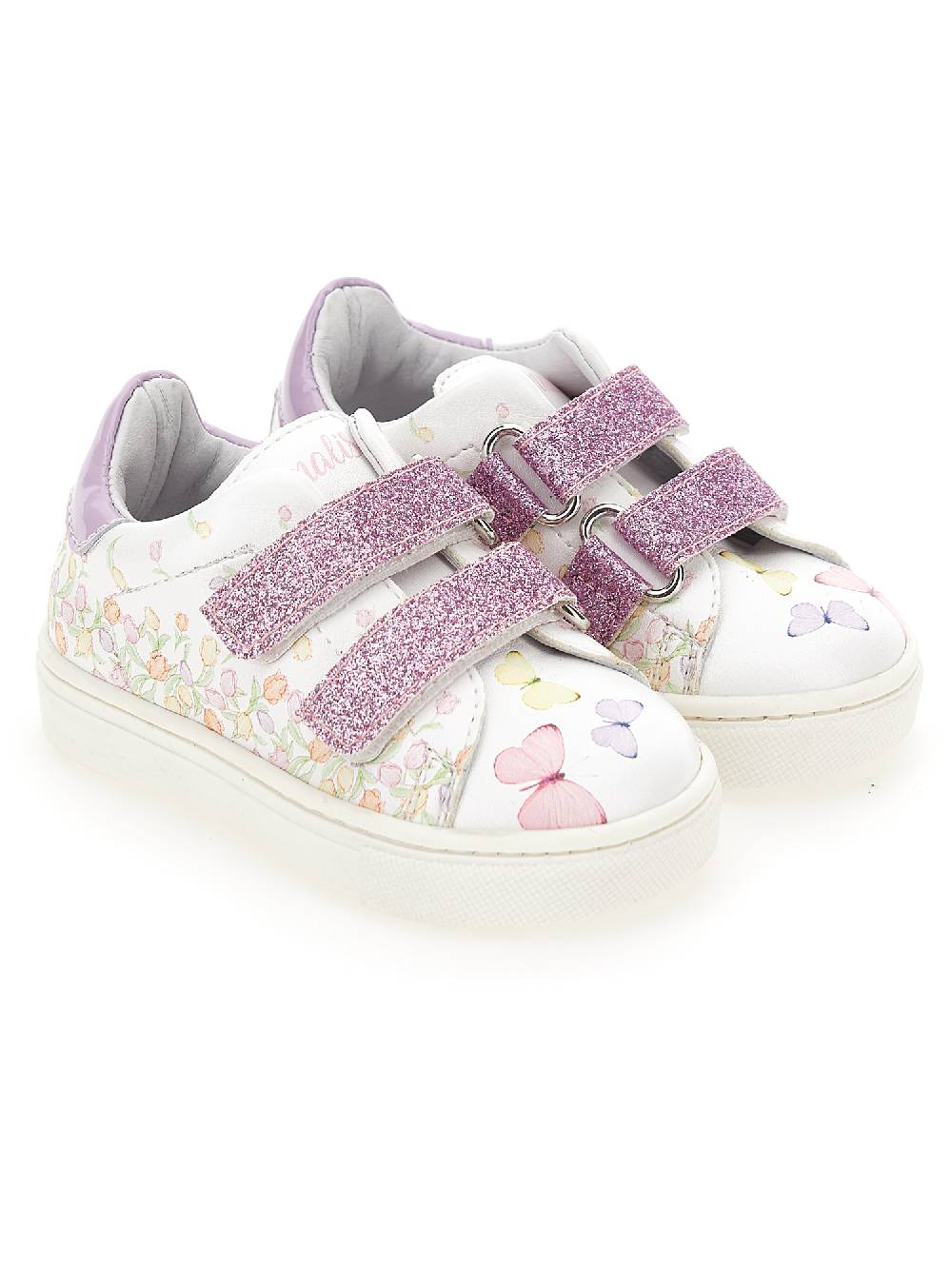 Monnalisa Sneakers Tessuto Tecnico Glitter